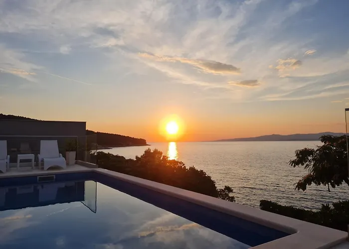 Seaside House With A Swimming Pool Cove Bristva, Korcula - 25192 Tatil Evi